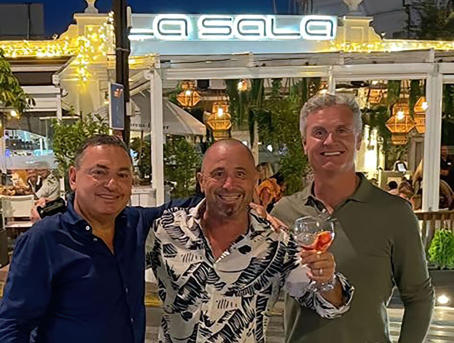 Formula One legend, David Coulthard spotted at Sala Puerto Banus Formula One legend, David Coulthard spotted at Sala Puerto Banus
