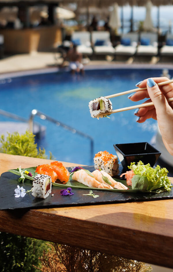 Set Menu on the beach at La Sala by the Sea